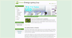 Desktop Screenshot of greenenergylight.com