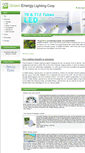 Mobile Screenshot of greenenergylight.com